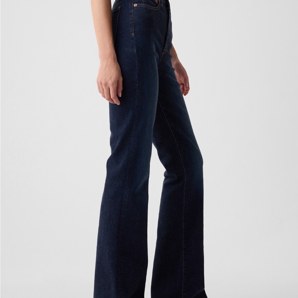 GAP 70’s Flare Wide Leg Blue Jeans - Picture 5 of 13